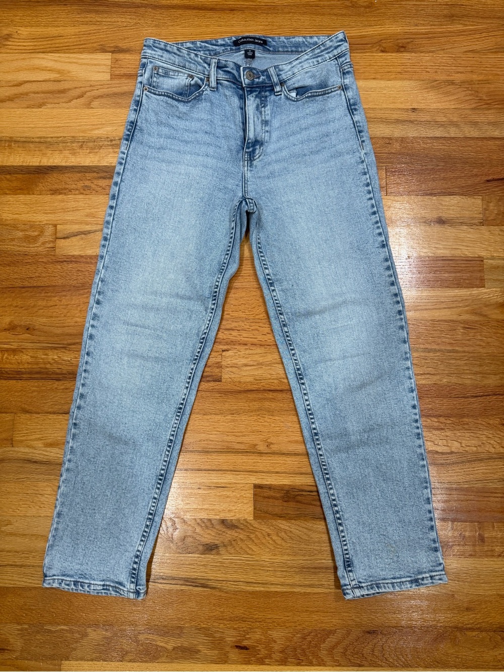 Calvin Klein Jeans Light Blue High-Rise Women's Jeans
